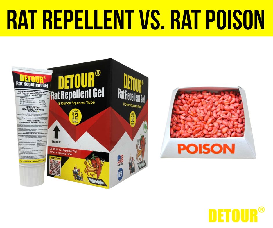 Rat Poison vrs rat repellent